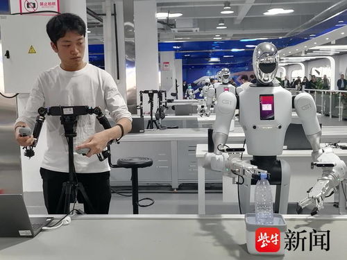 機器人學校來了 無錫市具身智能機器人工業數據采集與實訓中心正式啟用